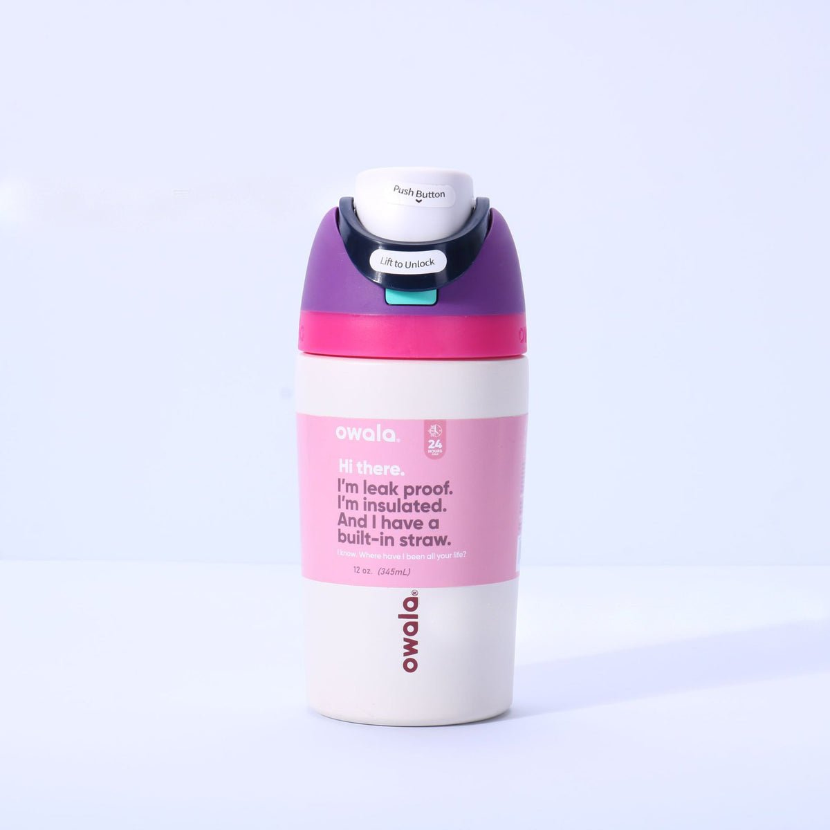 Owala Bottle Stainless Steel FreeSip Leak-proof | 12oz | 350ml