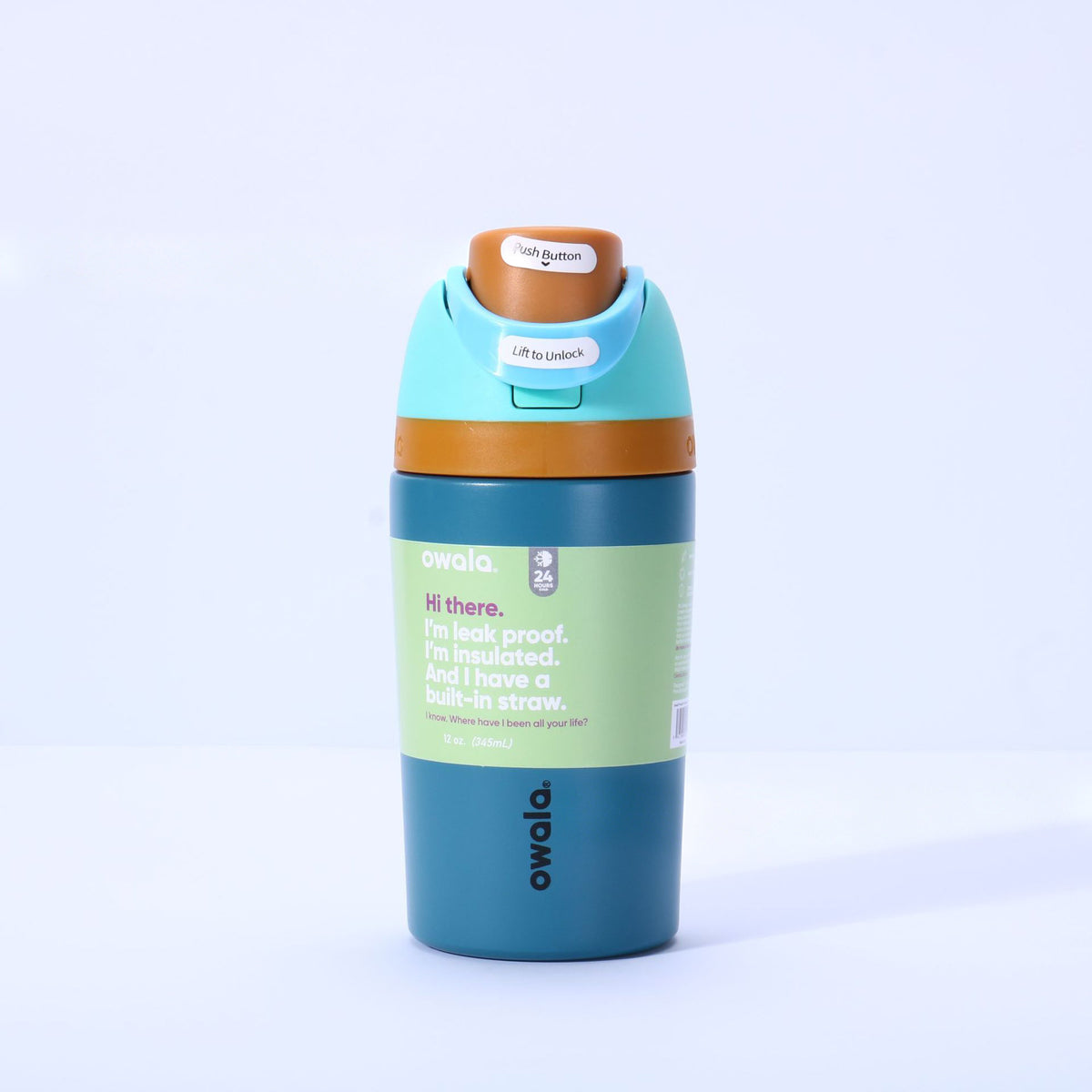 Owala Bottle Stainless Steel FreeSip Leak-proof | 12oz | 350ml