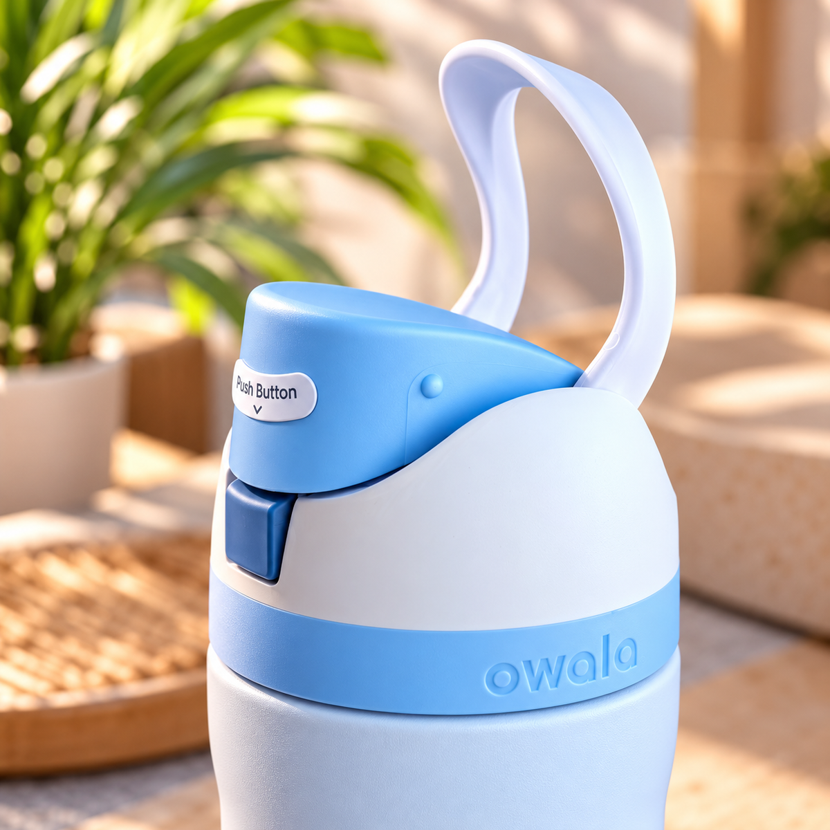 Owala Bottle Stainless Steel FreeSip Leak-proof | Blue Sky | 24-32 Oz | 710-950ml