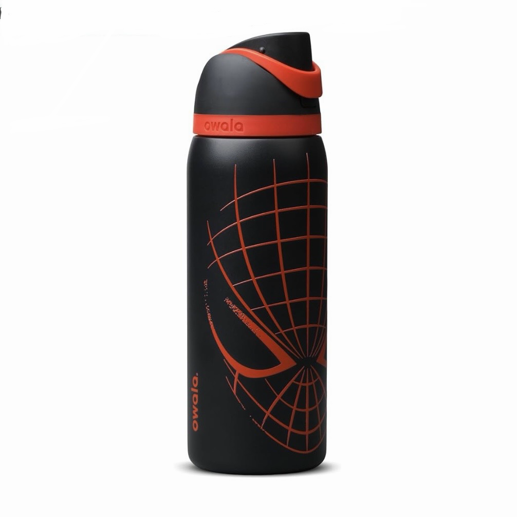 Owala Stainless Steel FreeSip Leak-proof | Spider-Man Night Watch | 24-32oz | 710-950ml