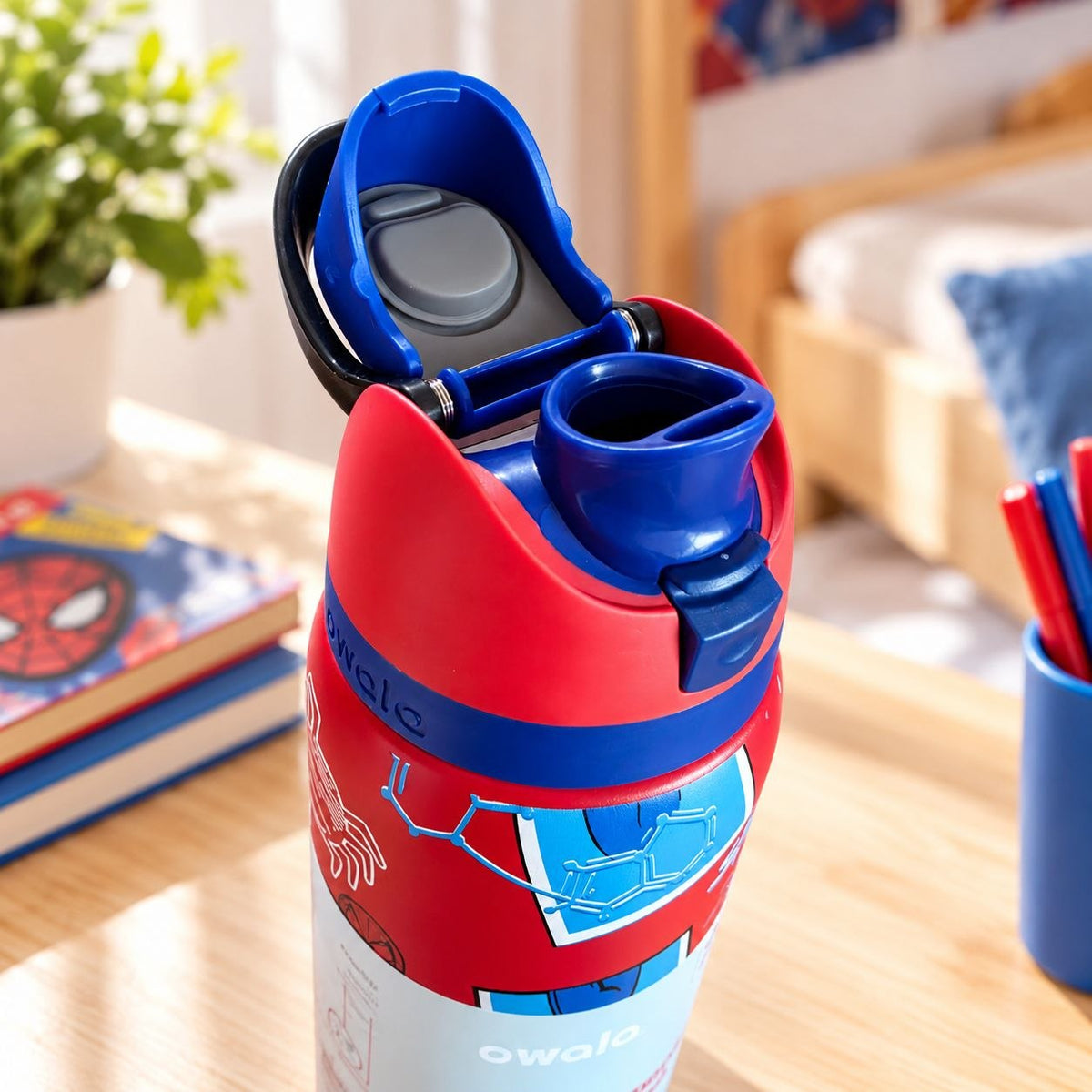 Owala Stainless Steel FreeSip Leak-proof | Spider-Man Edition | 32oz | 950ml