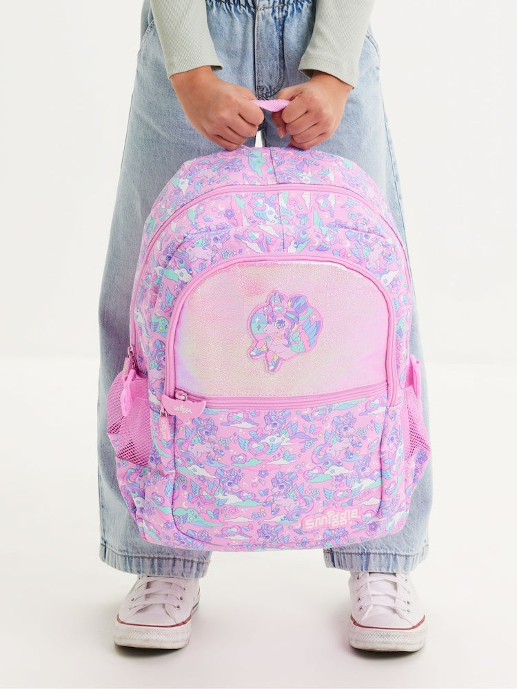 Smiggle Backpack Pink Unicorn | G1-G3 | 42cm