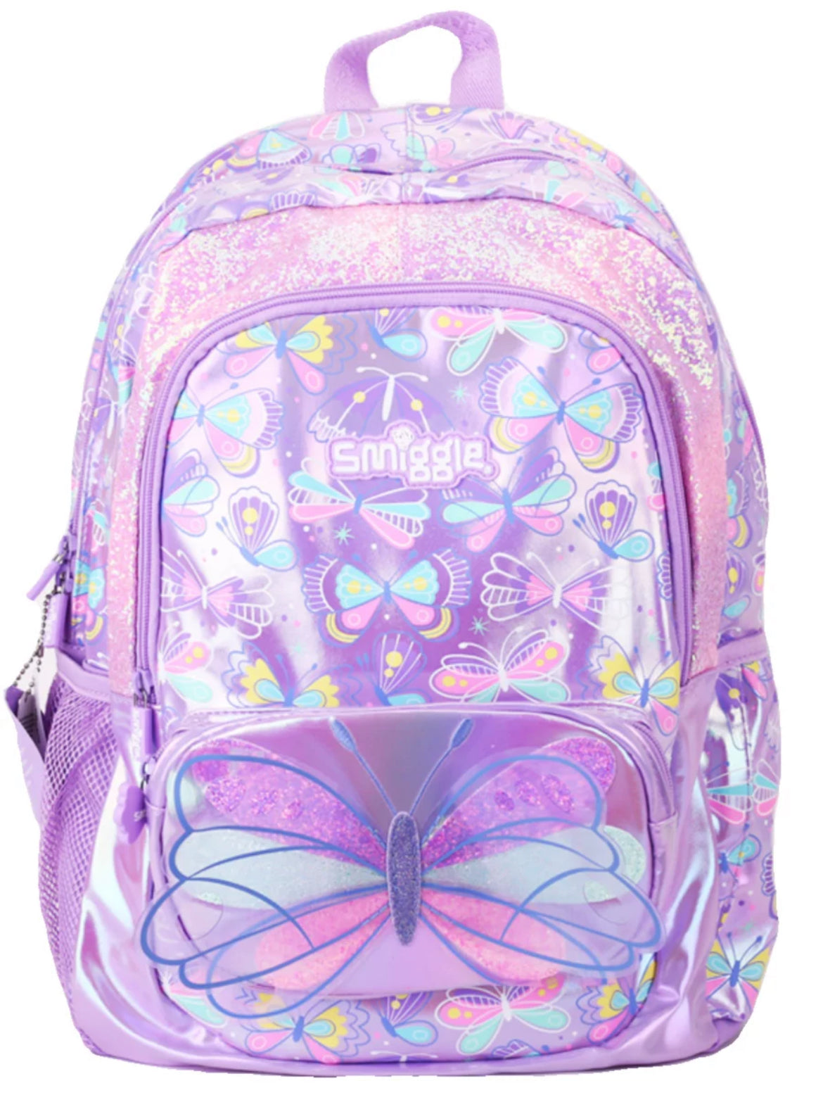 Smiggle Backpack Butterfly Design 42cm G1-G3