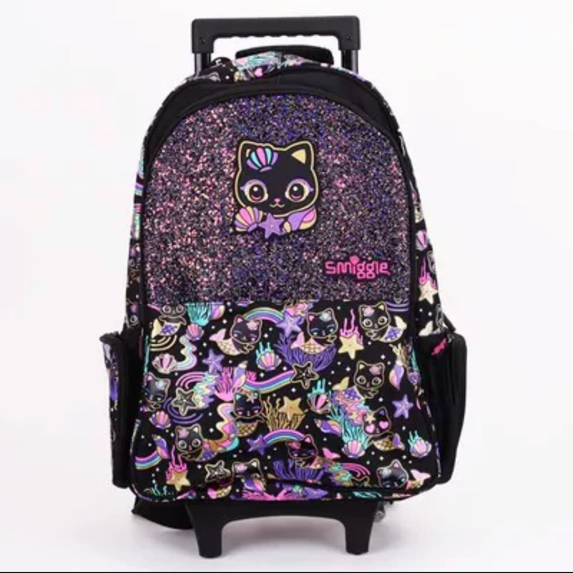 Smiggle Backpack With Light Up Wheels 46cm