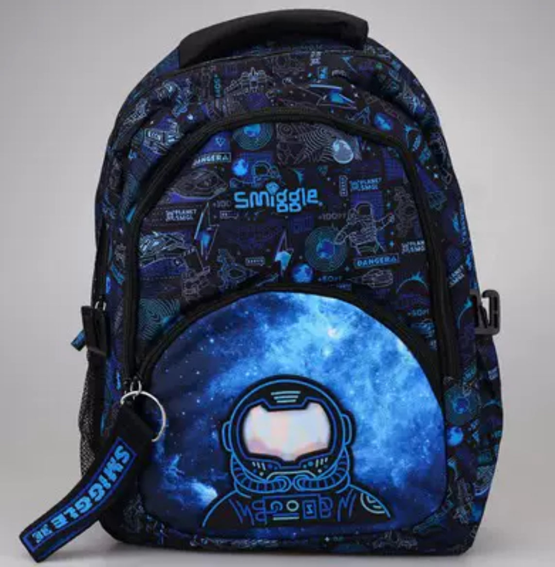 Smiggle Wonder Backpack School Bags High Quality For Boys With Space Design 43cm