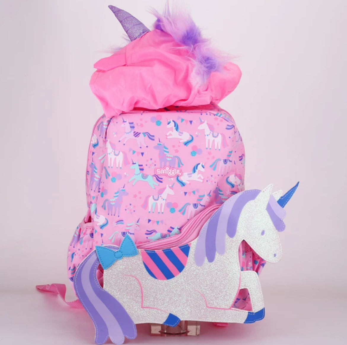 Smiggle Small Backpack Unicorn Design 38cm KG1-KG3