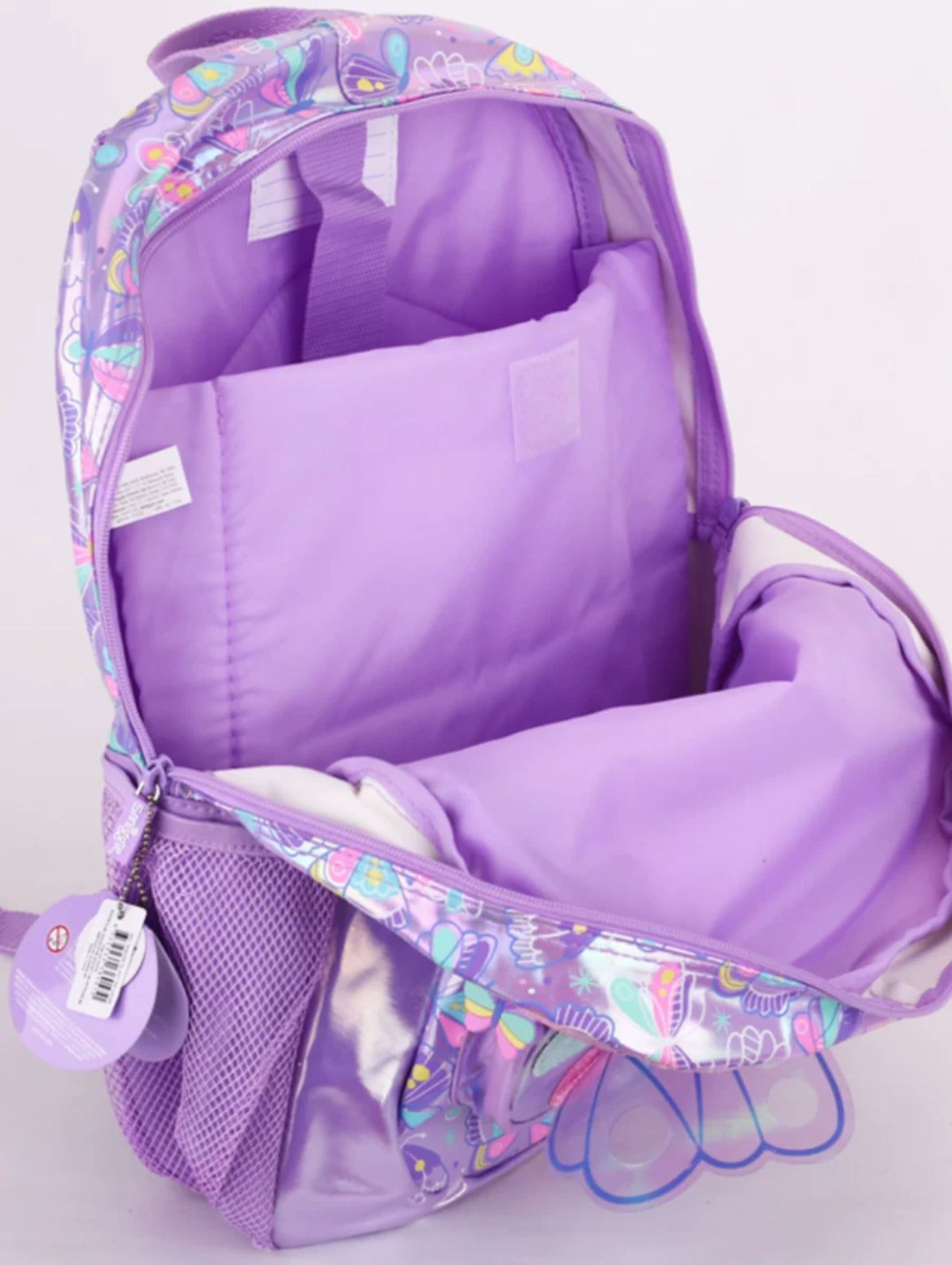 Smiggle Backpack Butterfly Design 42cm G1-G3