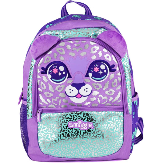 Smiggle Girls Purple Best Budz Backpack 43cm