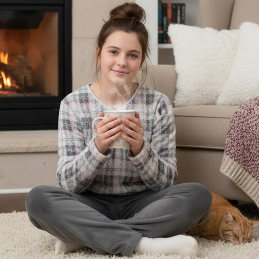 Warm Soft Winter Pijama Size XS (14y)