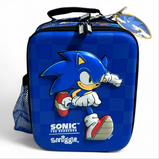 Smiggle Lunch Bag 3D Sonic Design