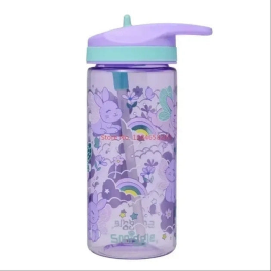 Smiggle Rabbit Design Bottle 440ml 17.5cm