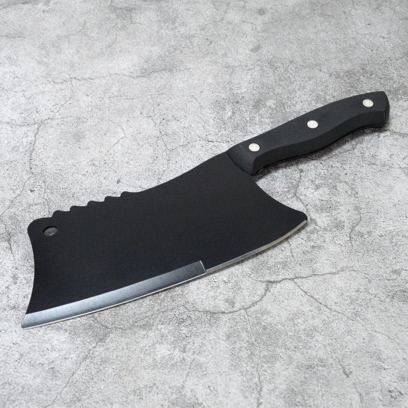 Meat Cleaver, 7.5 inch Stainless Steel Bone Chopping Knife Vegetables Slicing Meat Cleaver High Hardness Kitchen Chef Knives Butcher Choppe