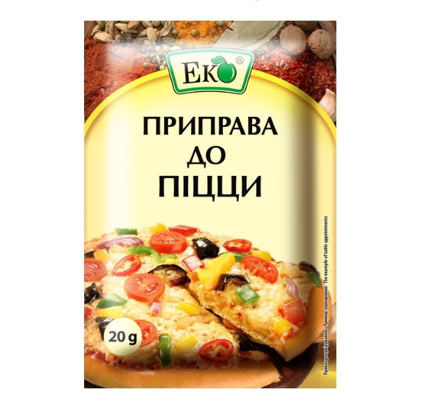 Eco seasoning for pizza 20 g