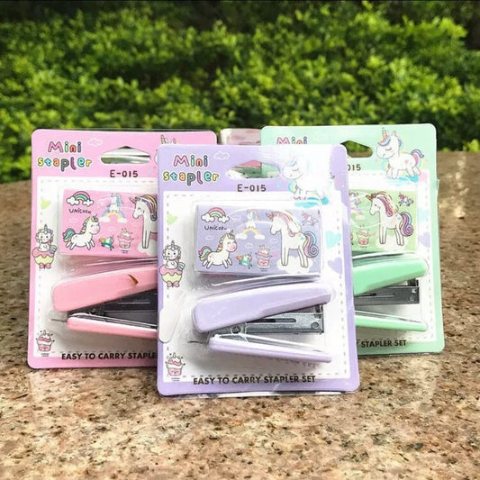 Cartoon Mini Portable Stapler