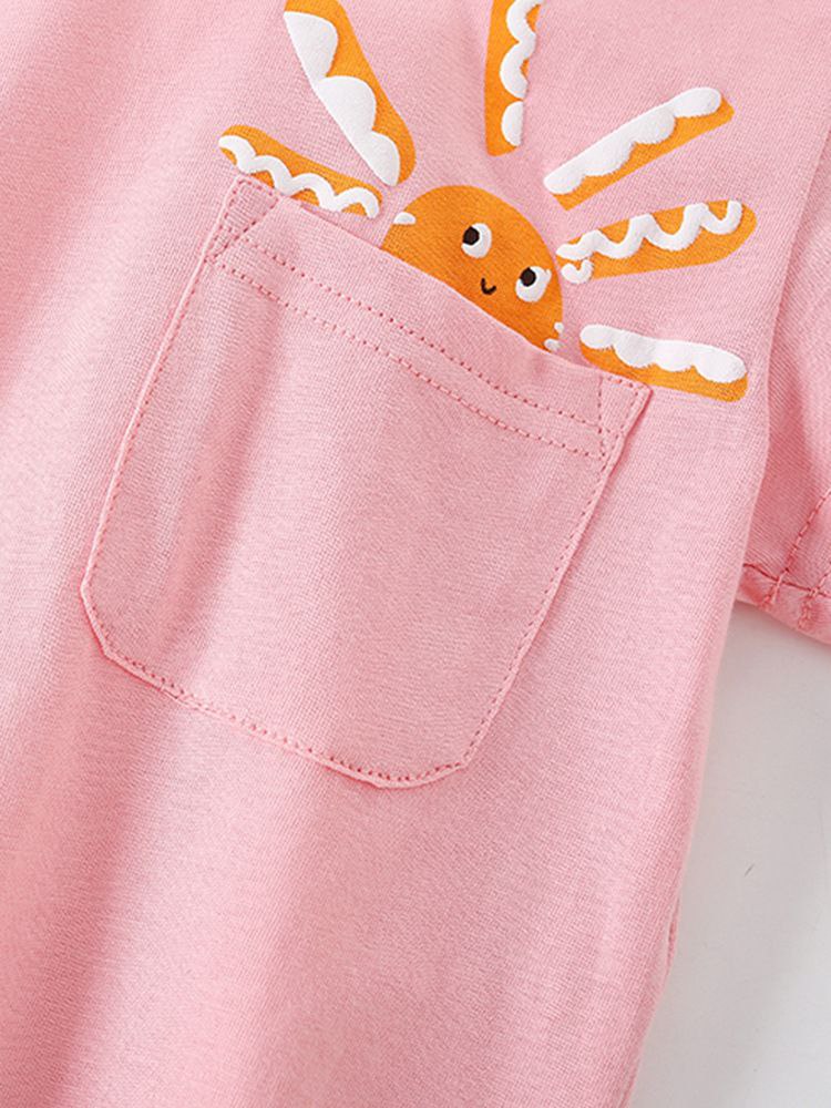 Cute Pijama Cotton 100%  Sun For Girls Size 1-8y