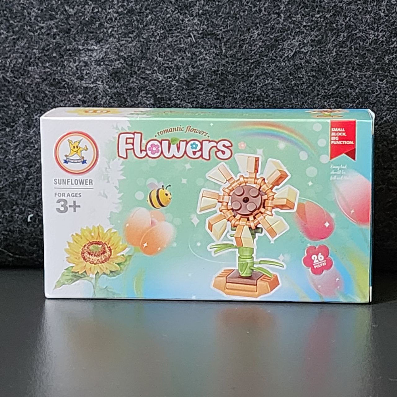 Building Blocks Flower Kits For Girls-12 Assorted Design