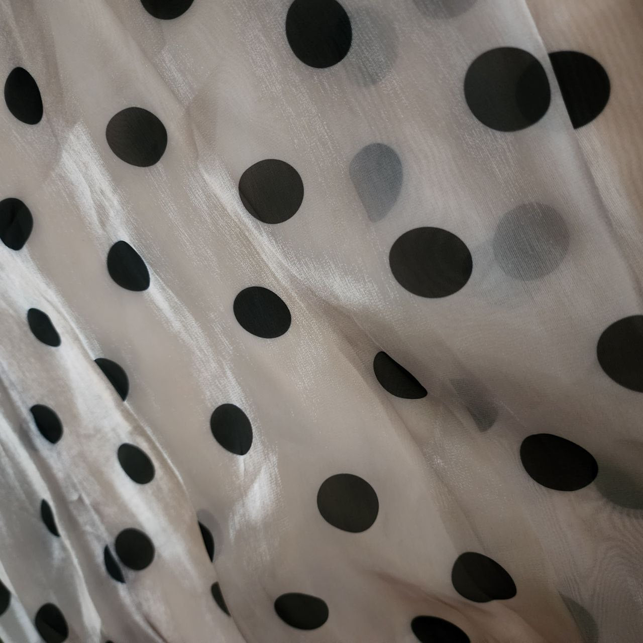 Dress For Women Ruffle Dots Design Brand:YAS Size M