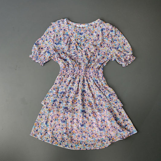 Floral Dress For Women V Neck Brand:Zara Size M