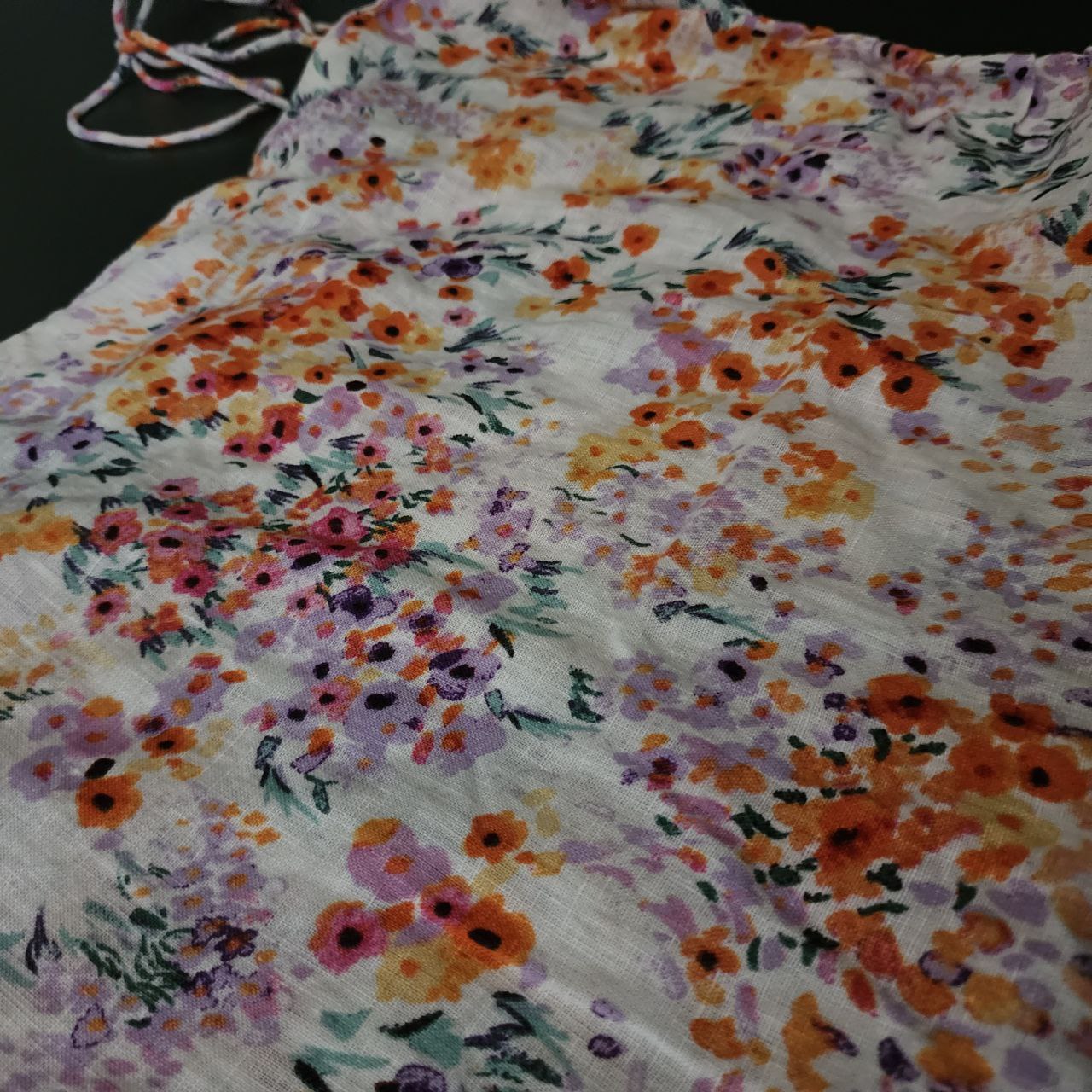 Crop For Women Floral Design Brand:H&M Size M