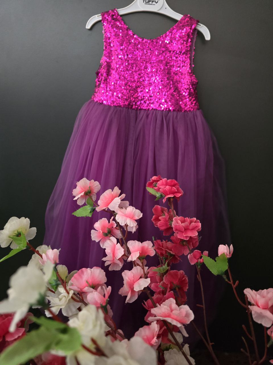 Princess Dress Purple  Size 6-12y