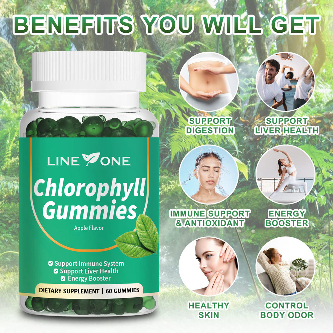 Chlorophyll Gummies 60 count