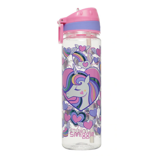 Smiggle Unicorn Design Drink Up Bottle 650 ml 24cm