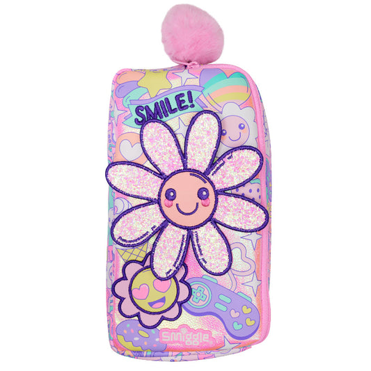 Smiggle Flower Design Pencil Case