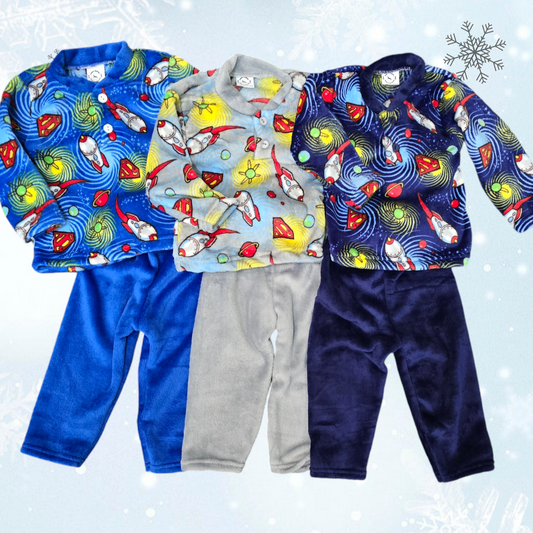 Winter Warm Soft Pijama 1-5y