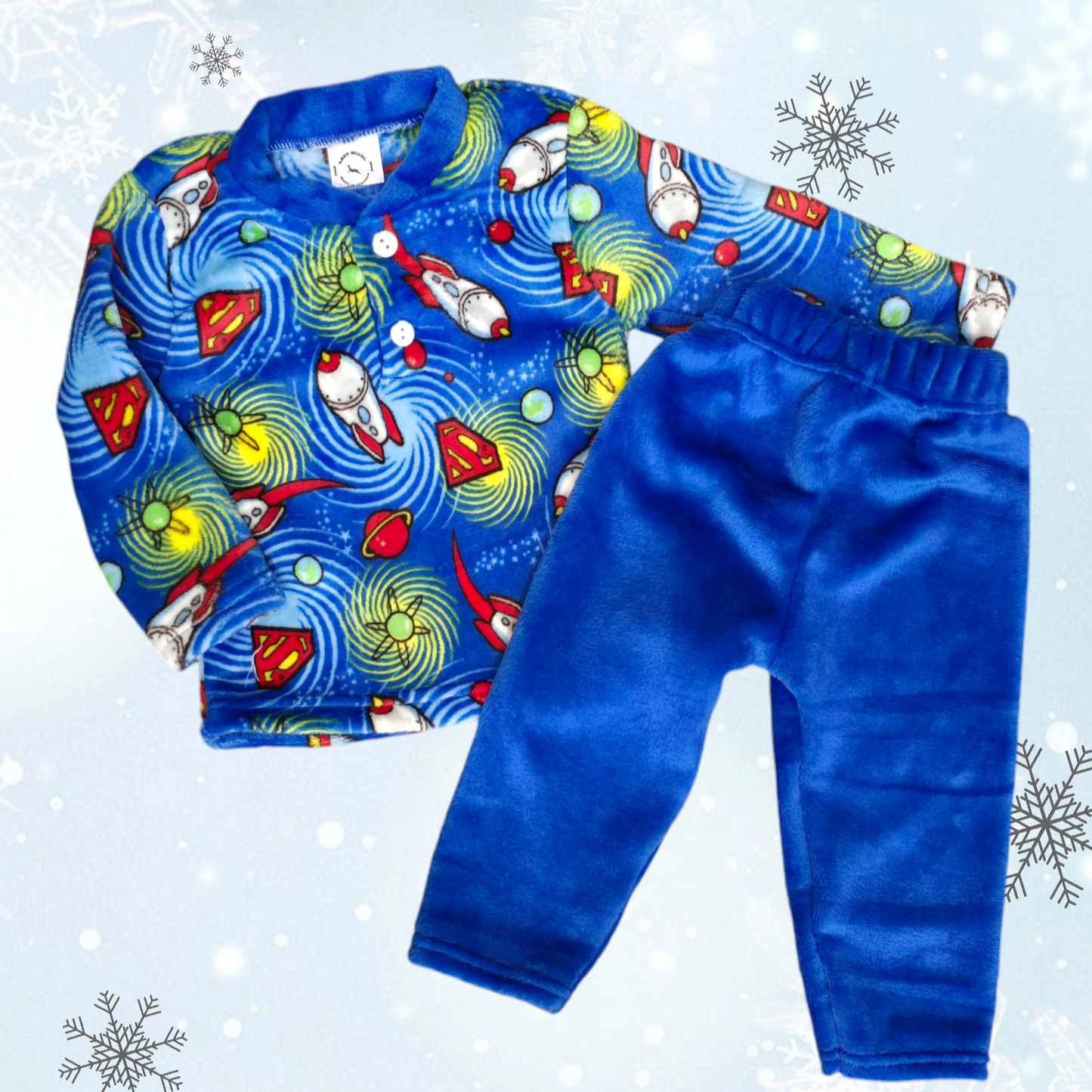 Winter Warm Soft Pijama 1-5y