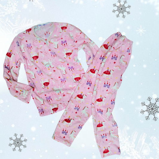 Warm Winter  Unicorn Pijama 12-14y