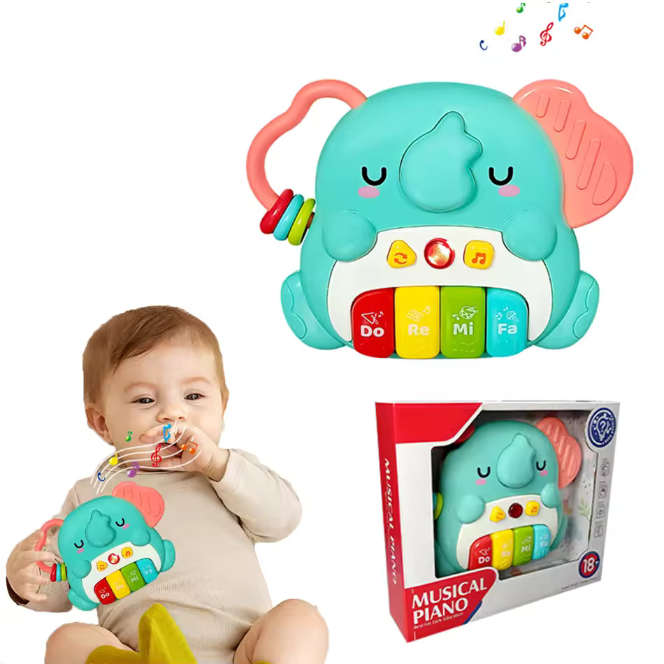 Montessori Baby Electronic | Piano  Music&Light Keyboards | 1+