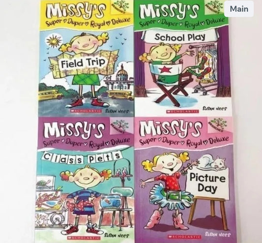 Missy's from Susan Nees set 4 books