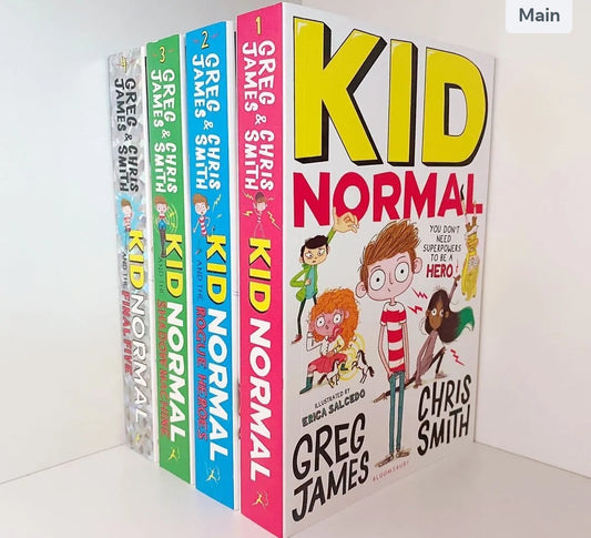 Kid Normal Pack x 4 by Greg James for 8-14y