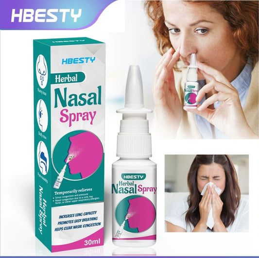 Nasopharyngeal Care Spray Herb Sterilization Nasal Congestion Sneezing and Runny Nose