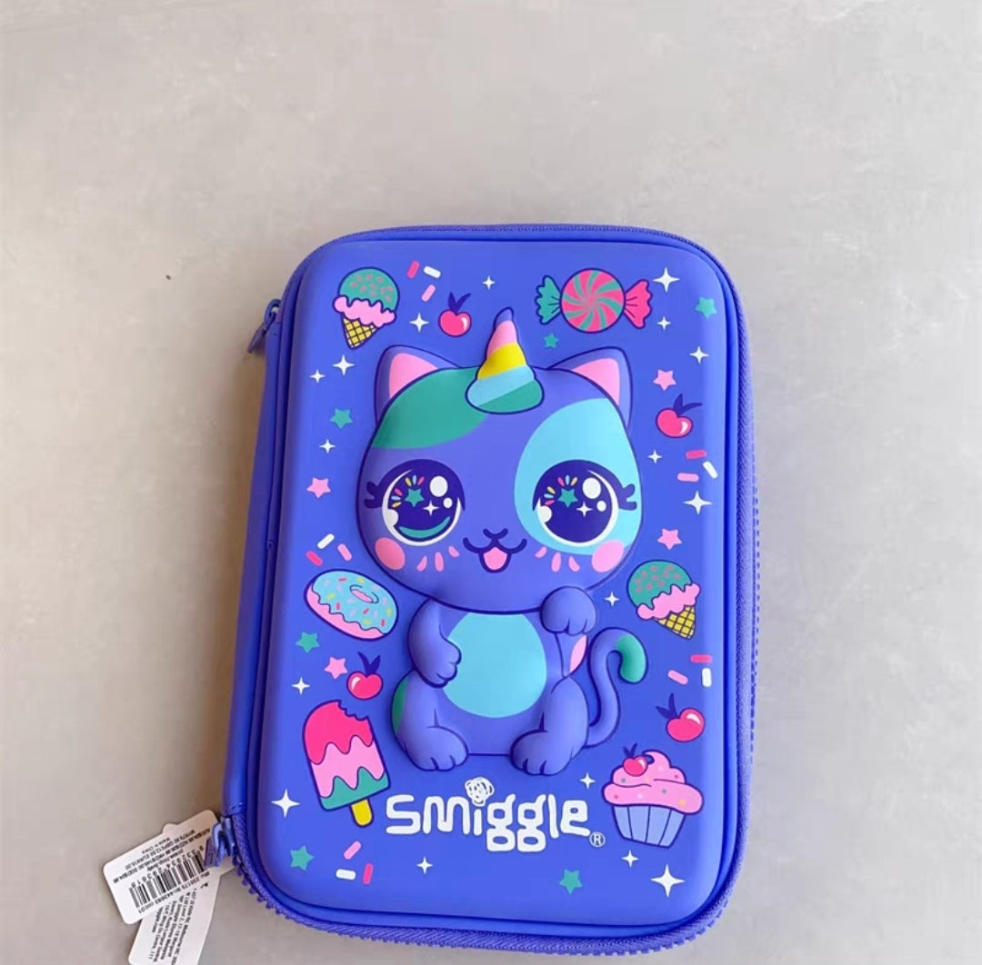 SMIGGLE Pencil Case pencil case  3D Hard Shell Large Capacity Case