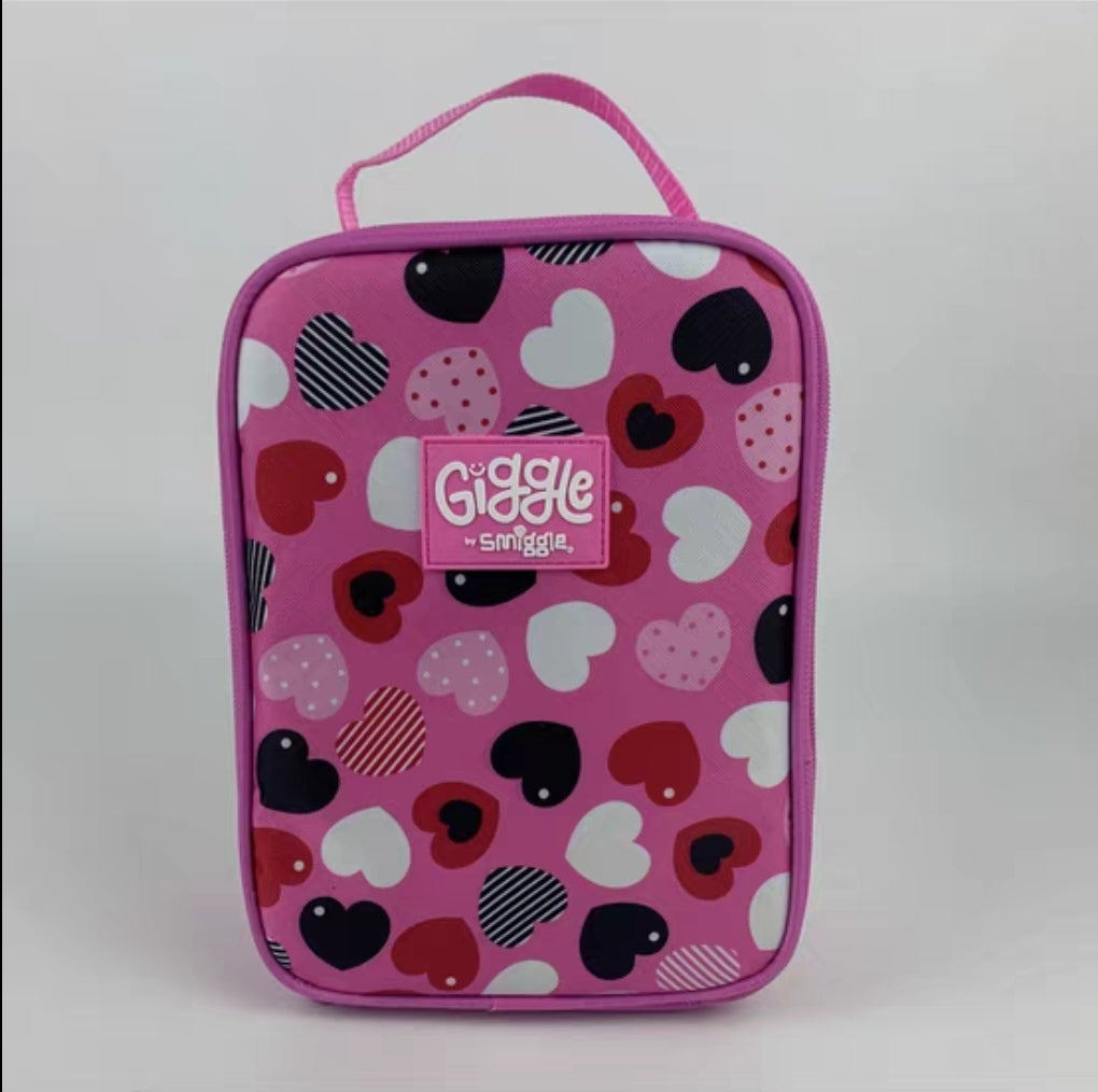 Black Giggle Kids Lunch Bag By Smiggle Childrens Cool Bag Donut Ice Cream Design