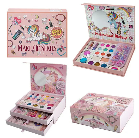 Makeup Set  Children Cosmetic Toy House Kids Makeup Girls Makeup Set Toys Girl Safe Simulation Makeup Palette Toy