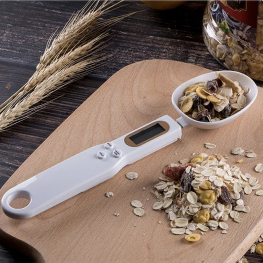 Portable 500g/0.1g Kitchen Measuring Spoons Electronic Spoon Weight Food LCD Display Food Scale