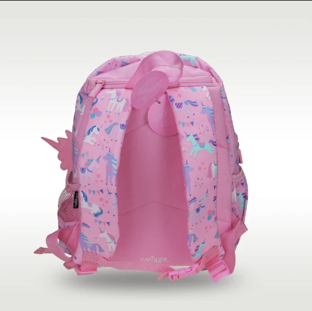 Smiggle Small Backpack Unicorn Design 38cm KG1-KG3