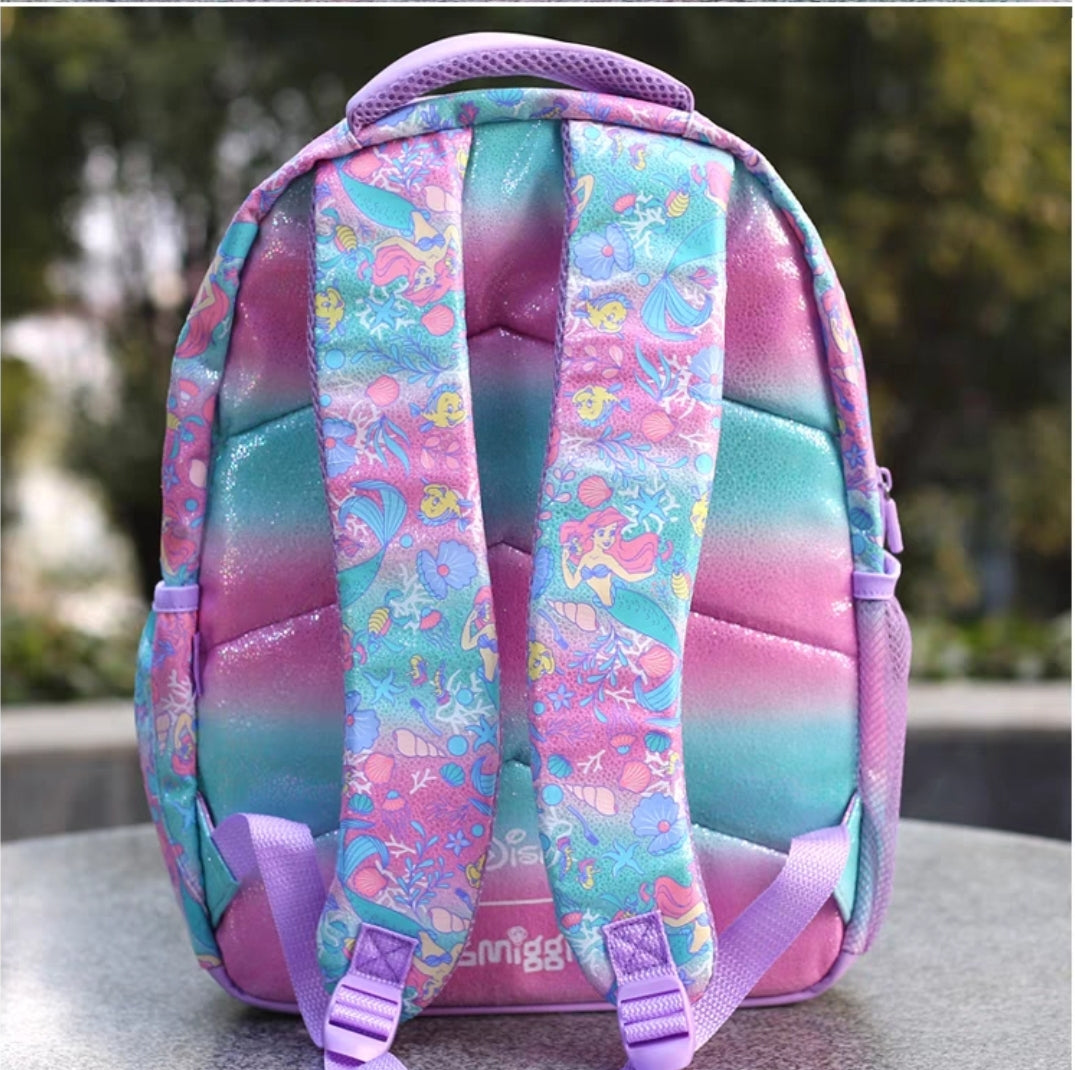 Smiggle Mermaid High-quality School Backpack 43cm