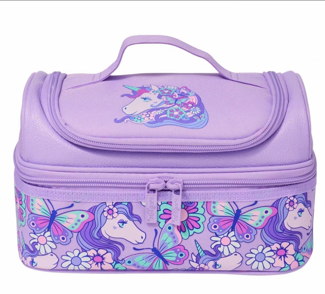 Smiggle Unicorn Design Lunch bag Size 25x15x15cm