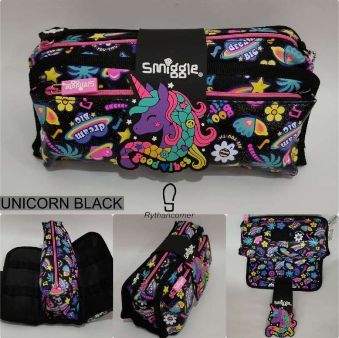 Smiggle Unicorn Design Pencil Case