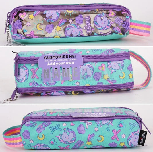 Genuine Australia Smiggle Pencil Bag Student  Waterproof Case