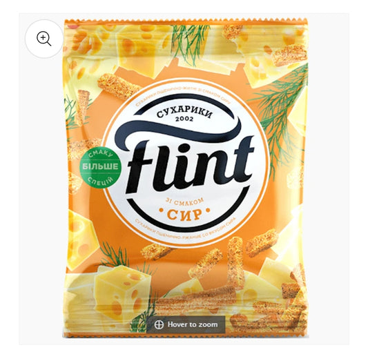 FLINT TOAST CHEESE FLAVOR 110 GR