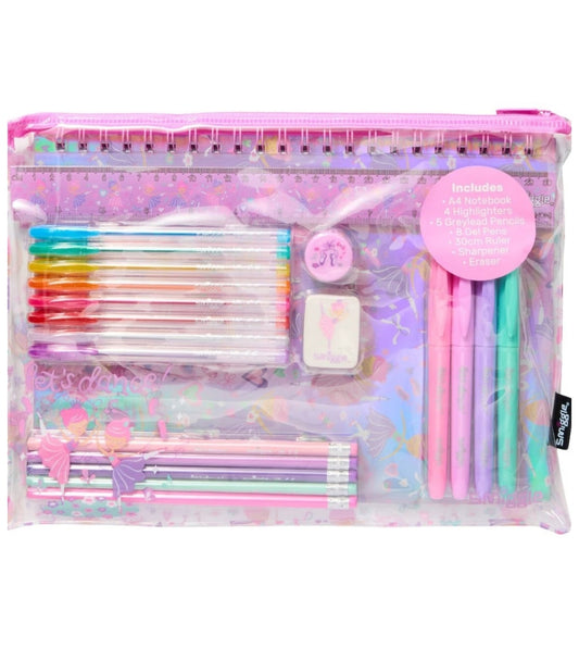 Smiggle Dance Stationery Set