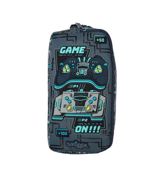 Smiggle Grey Gaming Pencil Case