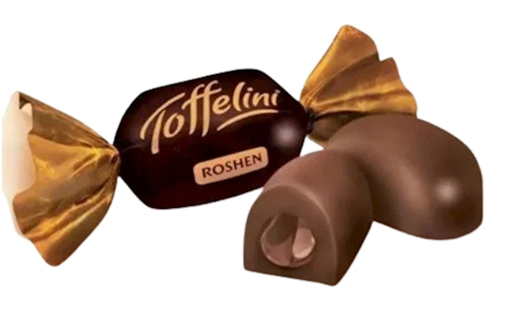 Roshen Candy Toffelini, W/Chocolate Filling 200gr