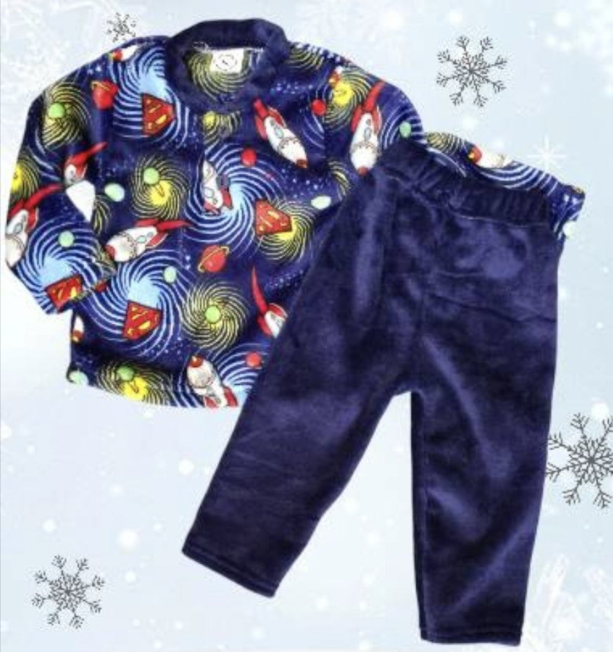 Winter Warm Soft Pijama 1-5y