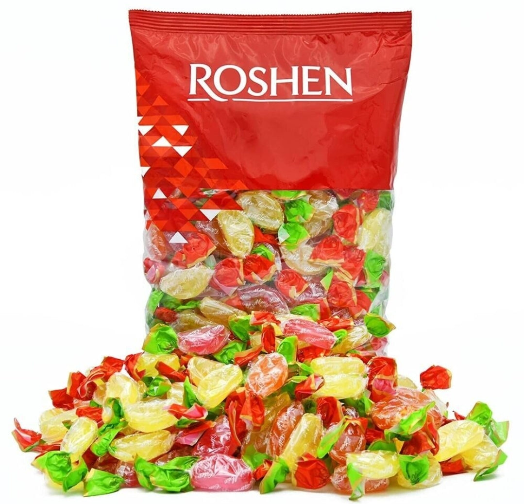 Roshen caramel Citrus mix 200gr