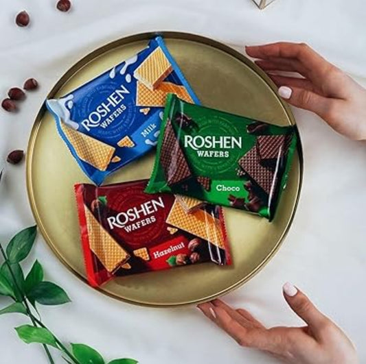 Roshen Wafer With Chocolate and Hazelnut 72g